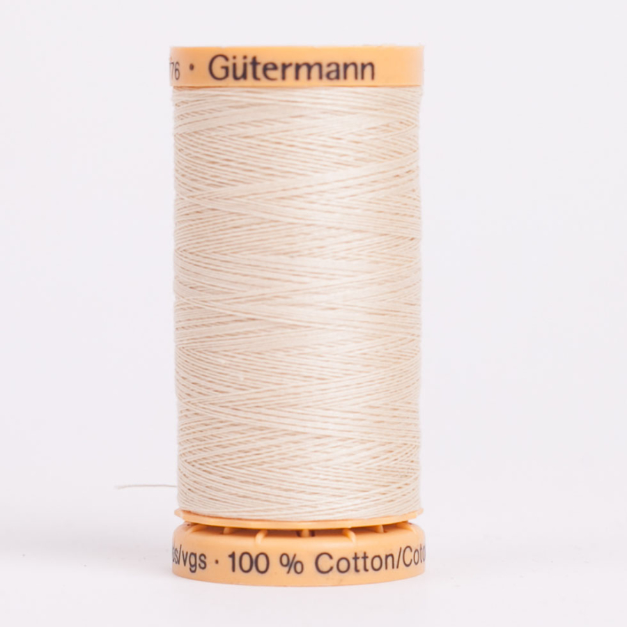 1105 Butterfly 250m Gutermann Natural Cotton Thread | Mood Fabrics