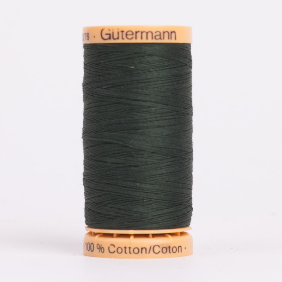 8640 Spectra Green 250m Gutermann Natural Cotton Thread | Mood Fabrics