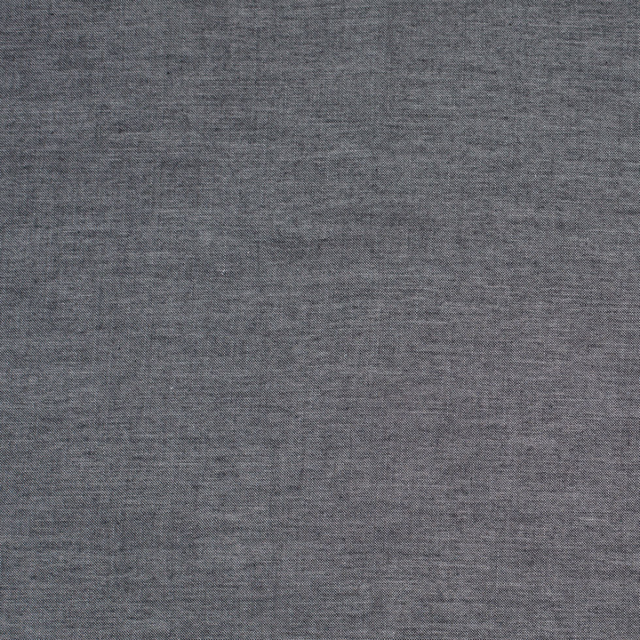 Black Chambray Cotton Lawn | Mood Fabrics