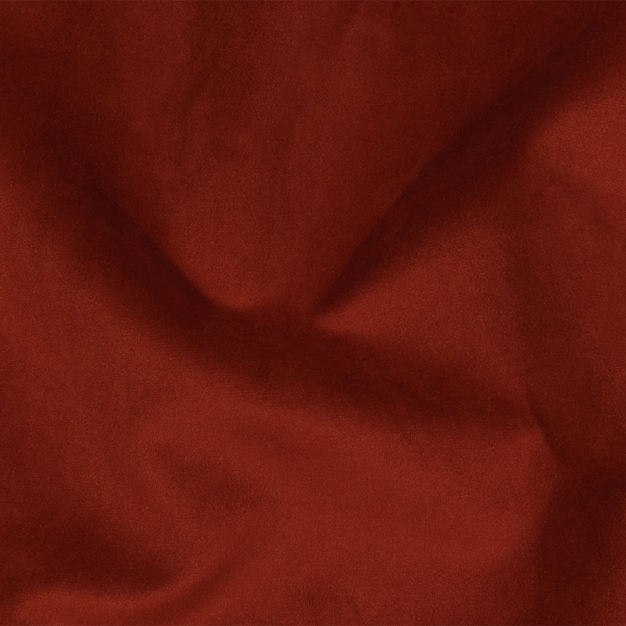Rouge Polyester Velvet | Mood Fabrics