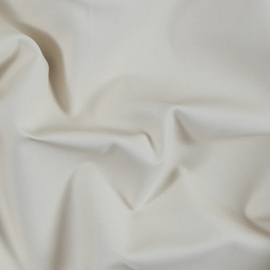 Cream Cotton Twill | Mood Fabrics