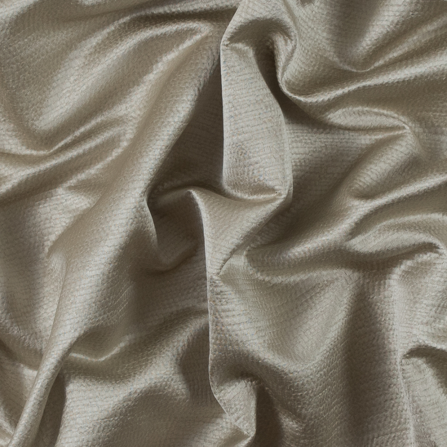 Linen Luminous Textural Polyester Woven | Mood Fabrics
