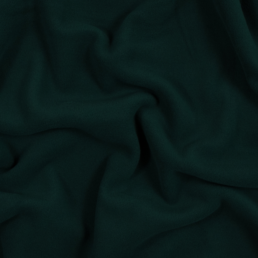Green Forest No Pill Polyester Fleece | Mood Fabrics