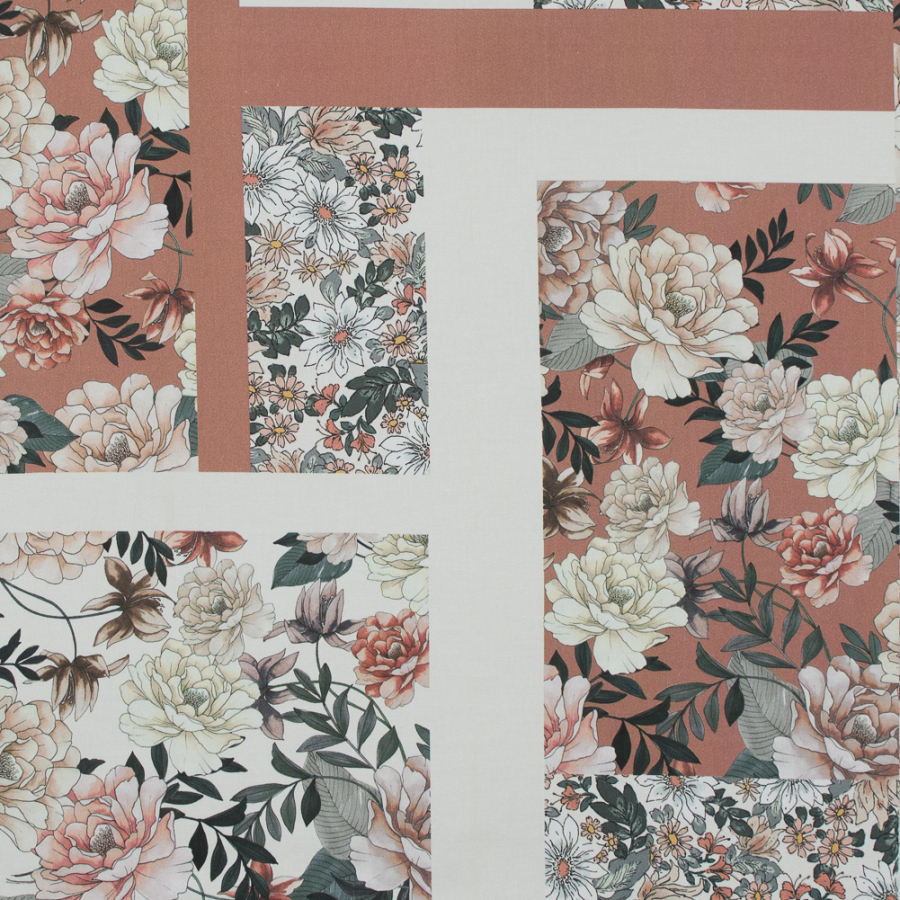 Mood Exclusive La Vie en Rose Dusty Rose Stretch Cotton Sateen | Mood Fabrics