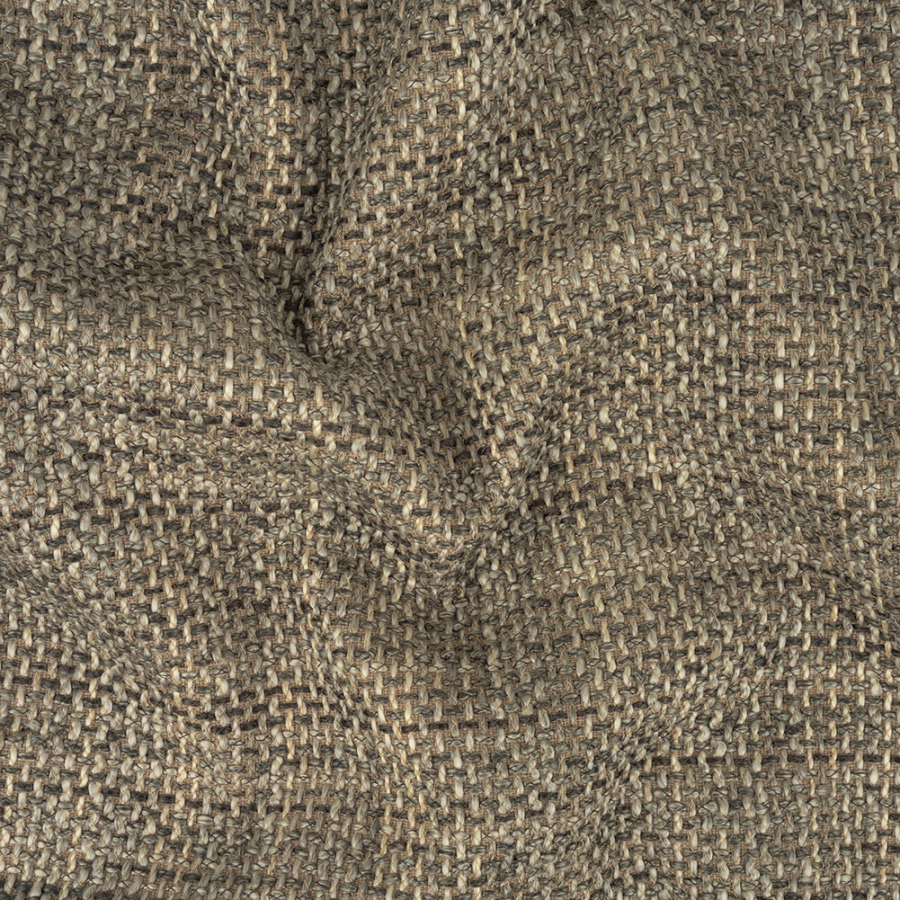 Silver Upholstery Tweed | Mood Fabrics