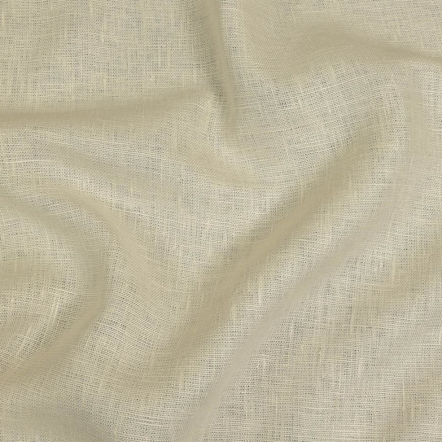 Ecru Heavyweight Linen Woven | Mood Fabrics