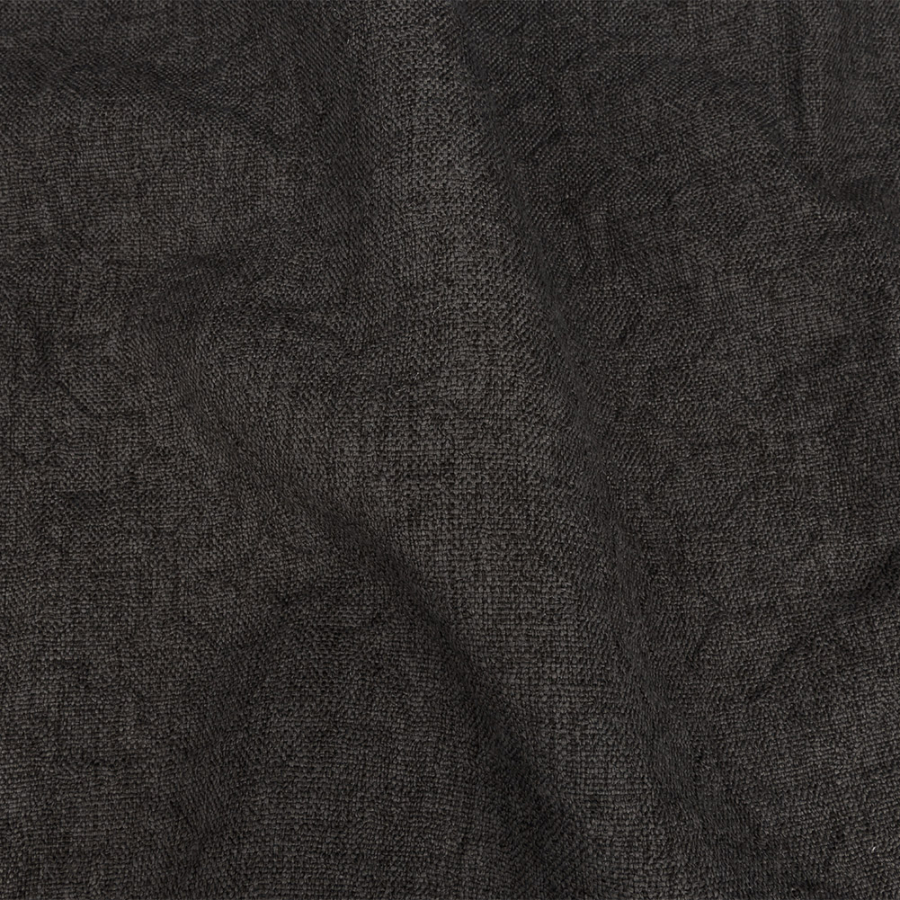 Crypton Tolkie Slate Geometric Embossed Upholstery Fabric | Mood Fabrics