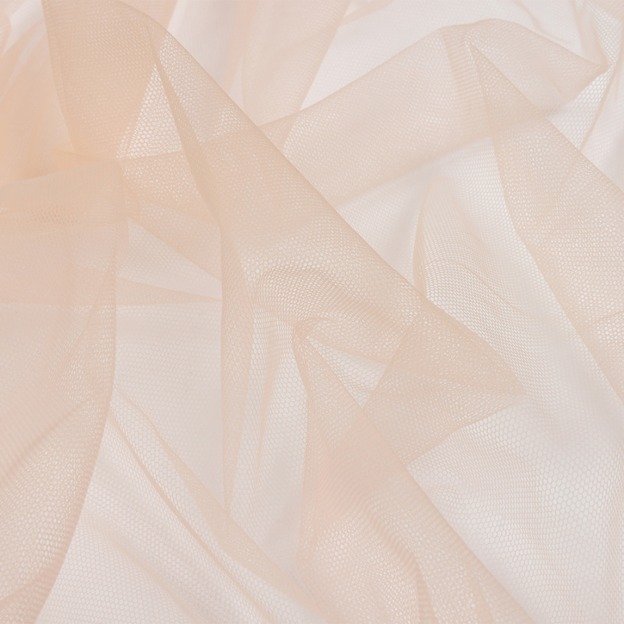 Light Peach Leonardo Soft Nylon Tulle | Mood Fabrics