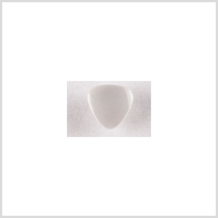 Ivory Triangular Plastic Button - 12L/6mm | Mood Fabrics