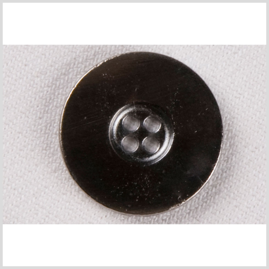 Gunmetal Metal Button - 36L/23mm | Mood Fabrics