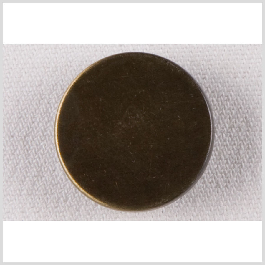 Brass Metal Button - 28L/18mm | Mood Fabrics