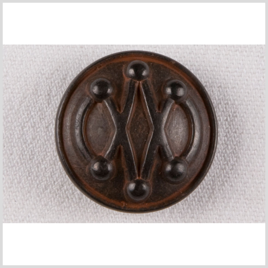 Brass Metal Coat Button - 40L/25mm | Mood Fabrics