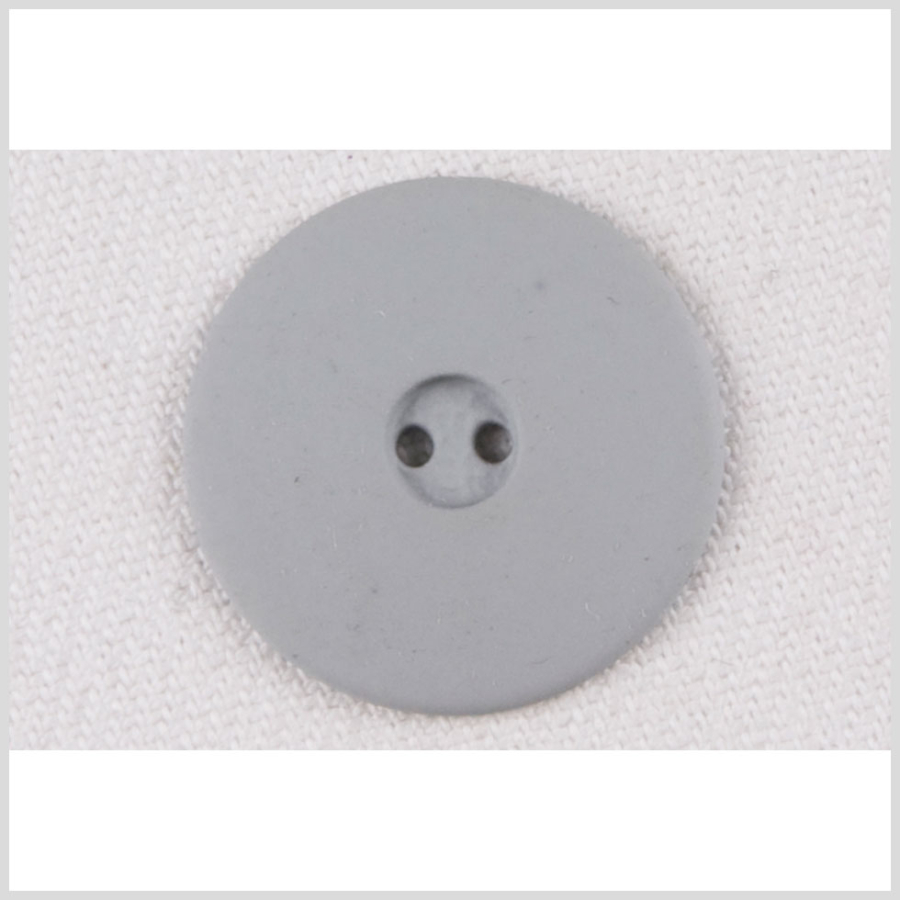 Gray Metal Coat Button - 36L/23mm | Mood Fabrics