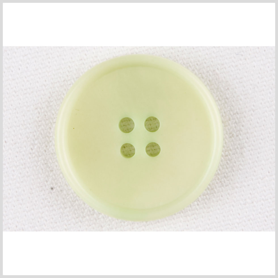 Lime Plastic Button - 40L/25mm | Mood Fabrics