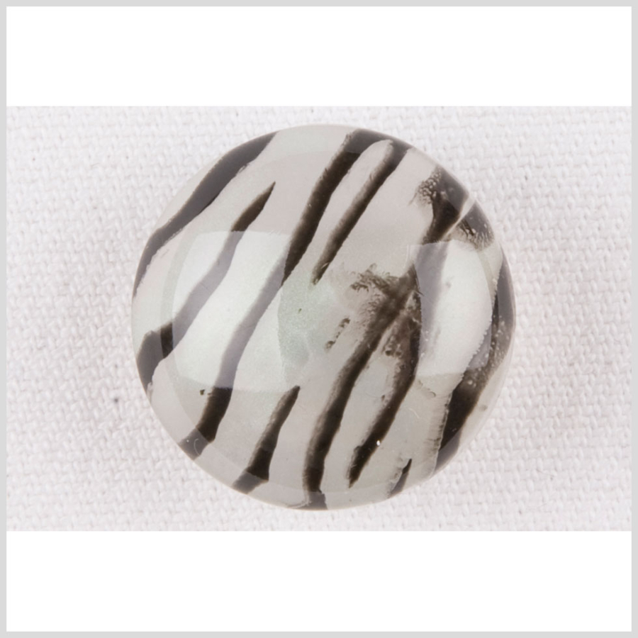 Gray Plastic Button - 36L/23mm | Mood Fabrics