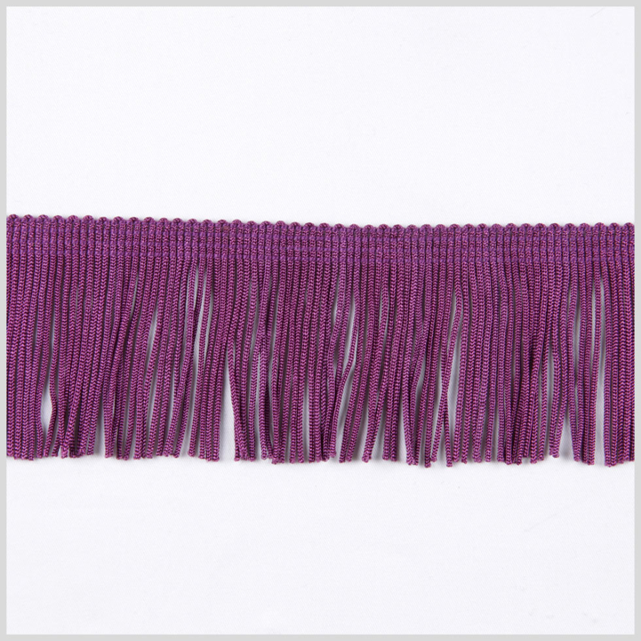 2 Purple Chainette Fringe | Mood Fabrics