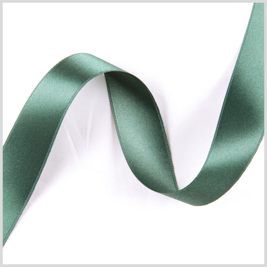 Forest Double Face French Satin Ribbon | Mood Fabrics
