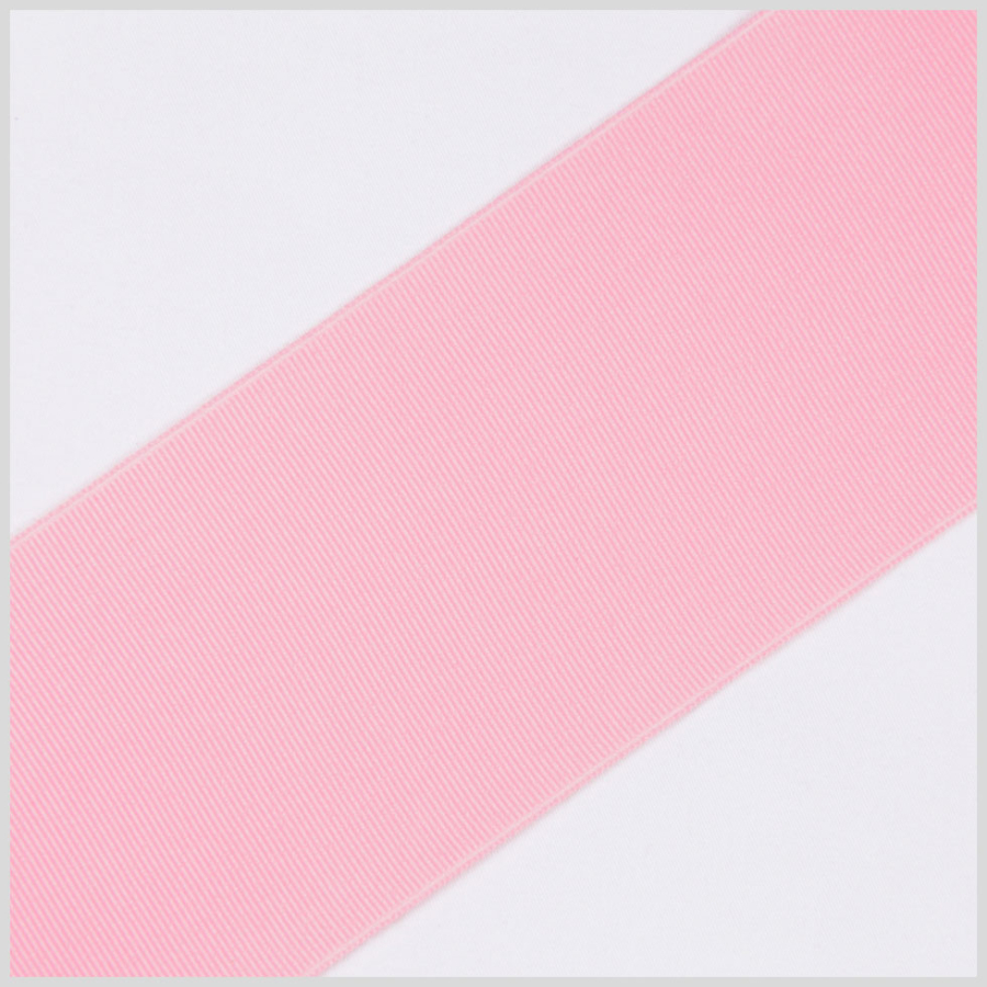 3 Pink Solid Grosgrain Ribbon | Mood Fabrics