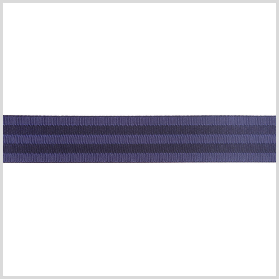 7/8 Navy Double Face Satin Ribbon | Mood Fabrics