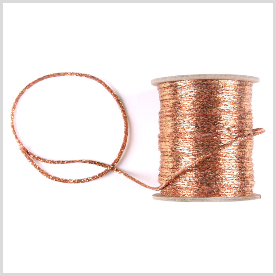 Copper Metallic Cord | Mood Fabrics