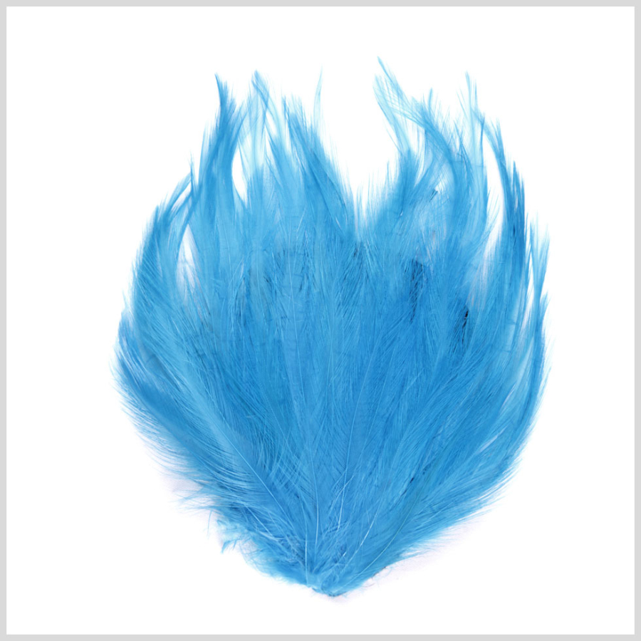 D03-Turquiose Feather Pad | Mood Fabrics