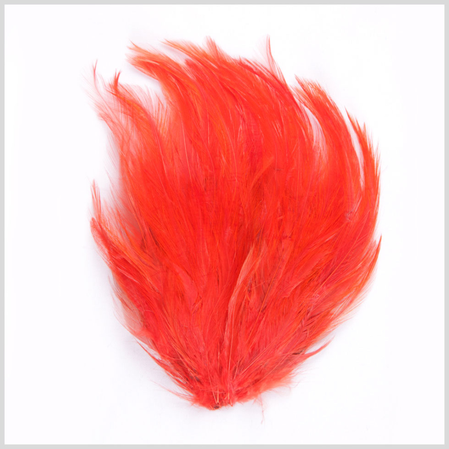 H06-Orange Feather Pad | Mood Fabrics