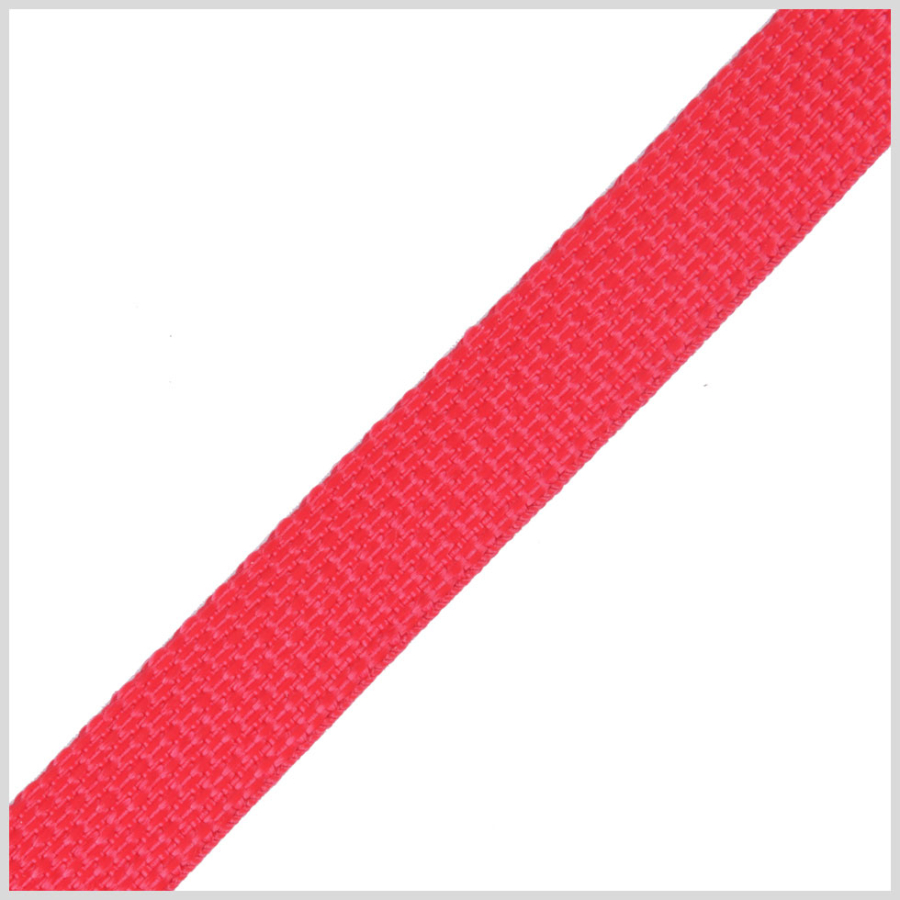 Red Nylon Webbing - 0.75 | Mood Fabrics