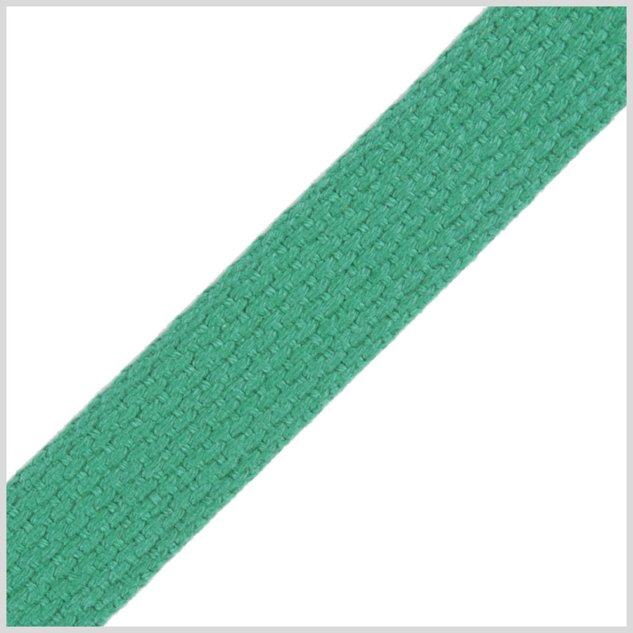 Green Cotton Webbing - 1 | Mood Fabrics