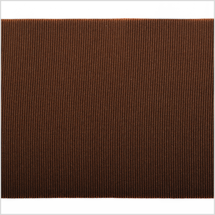 Brown Stretch Grosgrain - 4 | Mood Fabrics
