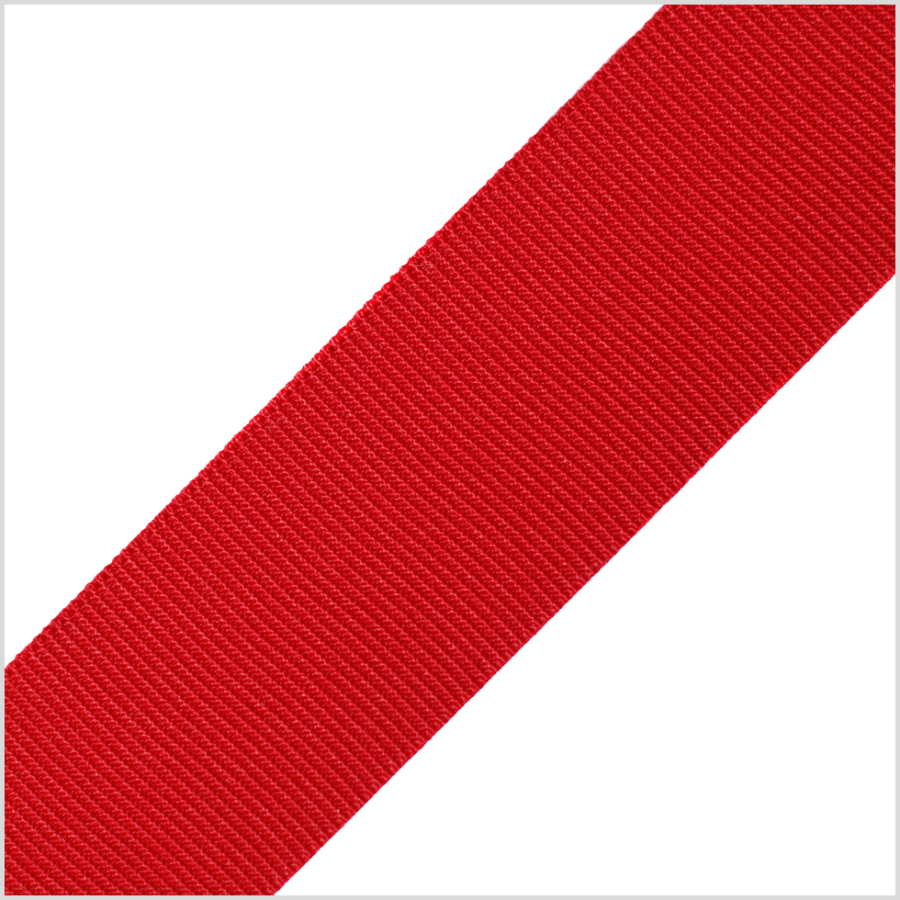 Red Stretch Grosgrain - 1.5 | Mood Fabrics