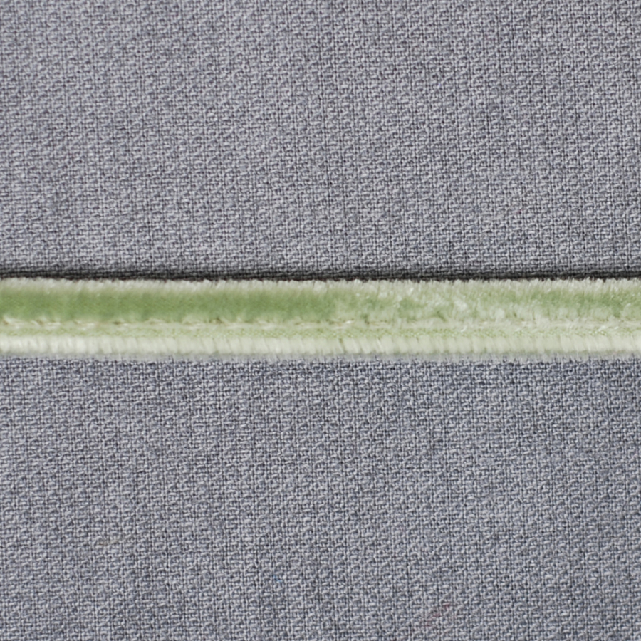 Lime Green Velvet Cord - 1/8 | Mood Fabrics