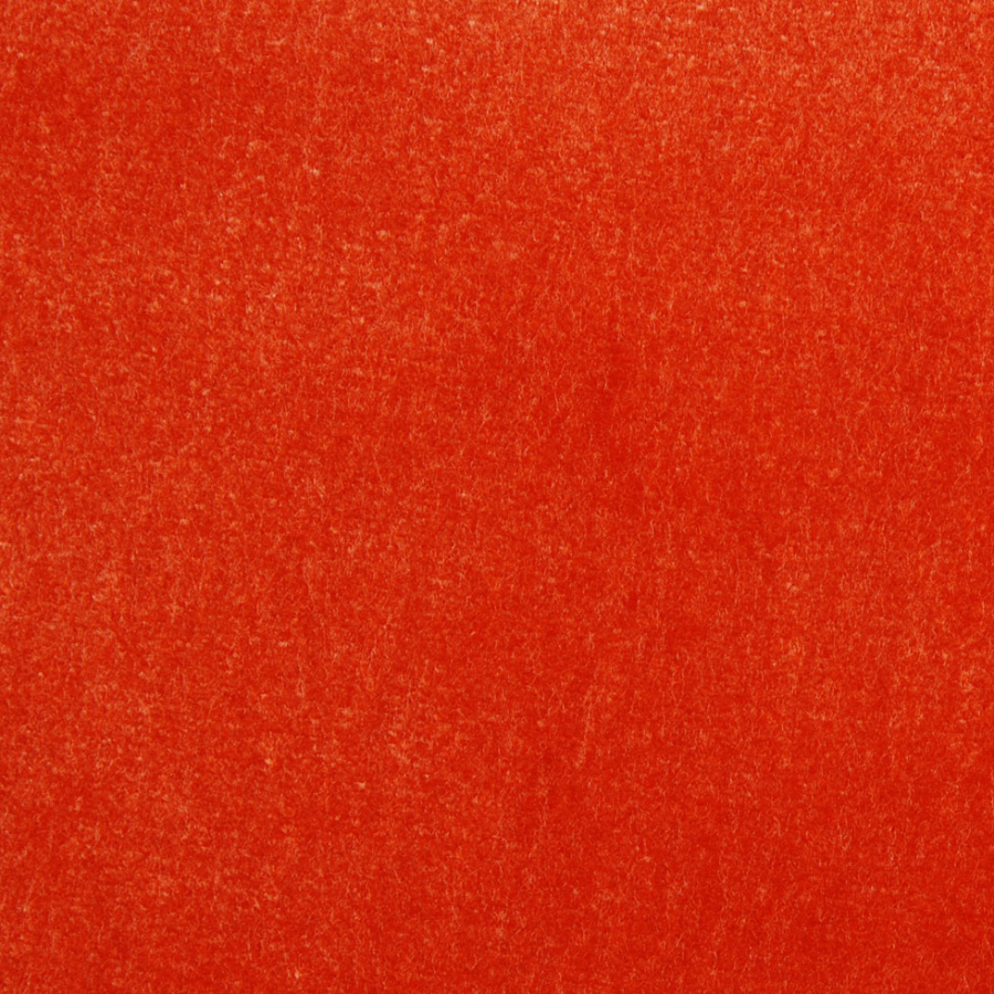 Orange Solid Velvet | Mood Fabrics