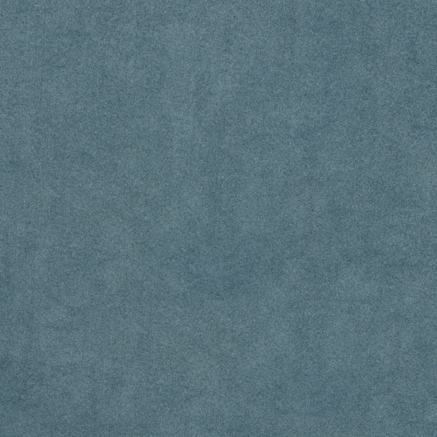 Cadet Blue Solid Faux Suede | Mood Fabrics