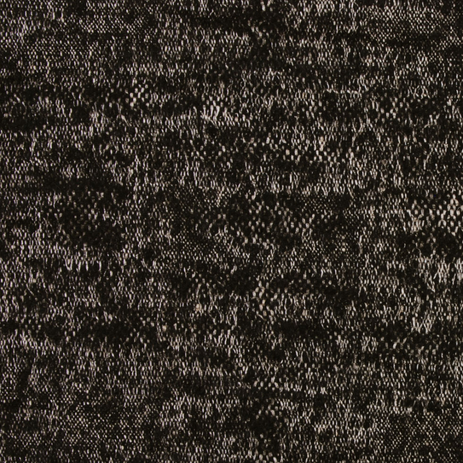 Italian Classic Gray Abstract Wool | Mood Fabrics