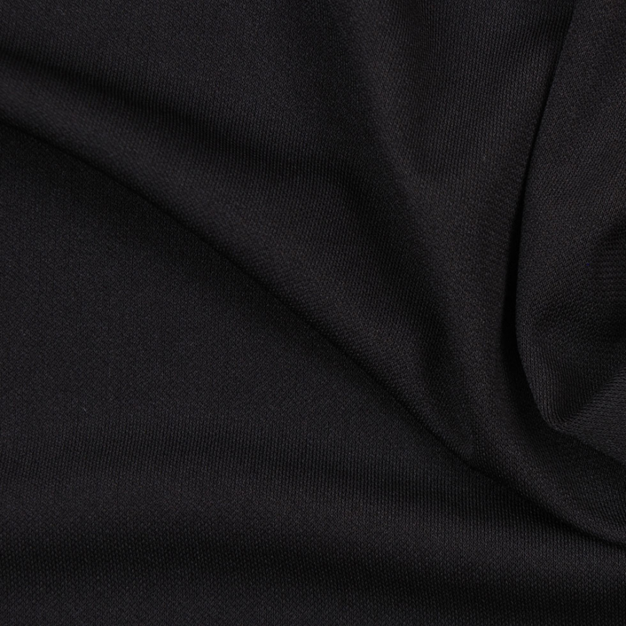 Black Solid Poly Gabardine | Mood Fabrics