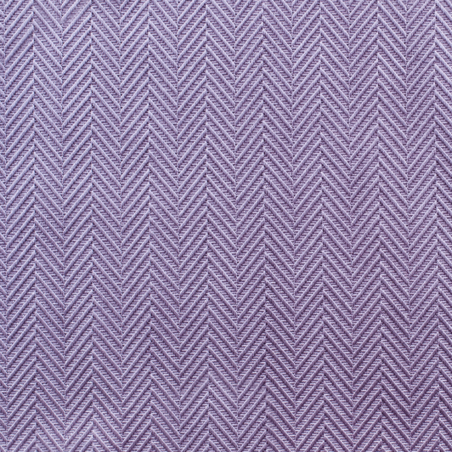 Iced Lilac Herringbone Cut Velvet | Mood Fabrics