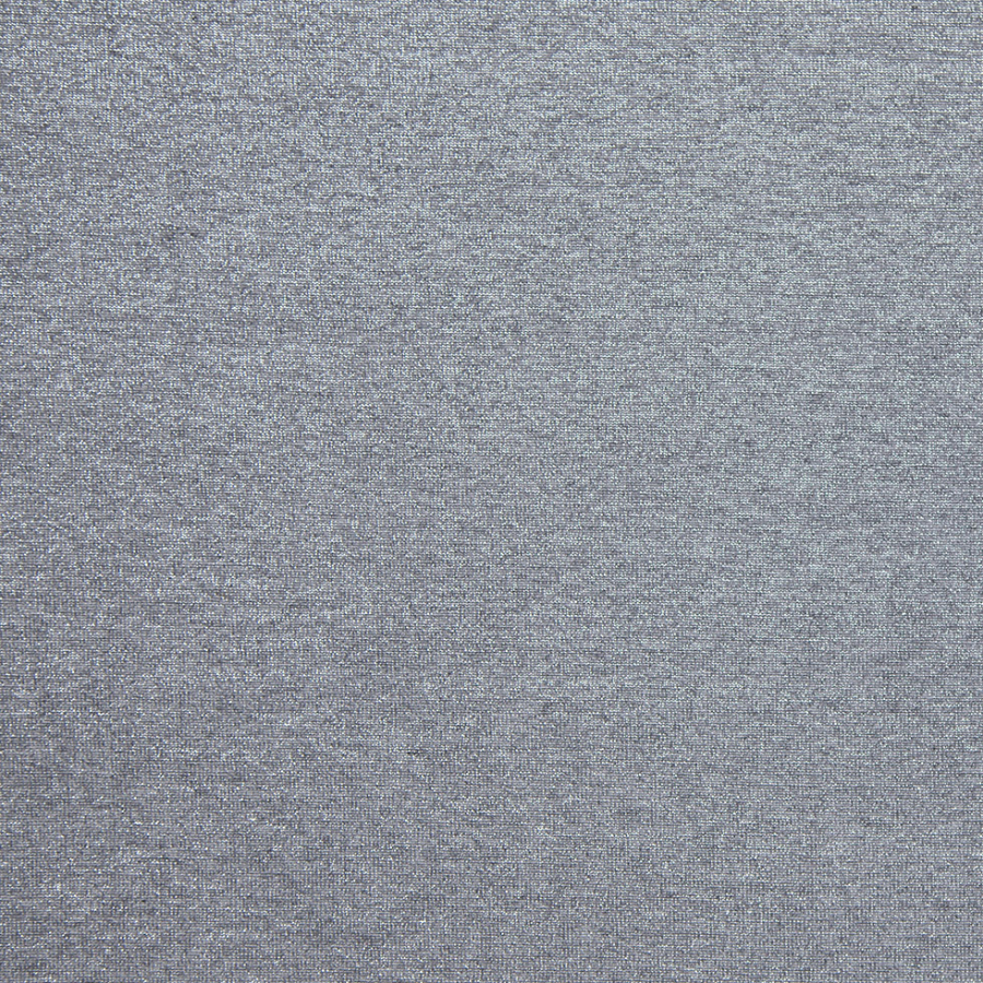 Silver-Gray Metallic Viscose Jersey Knit | Mood Fabrics