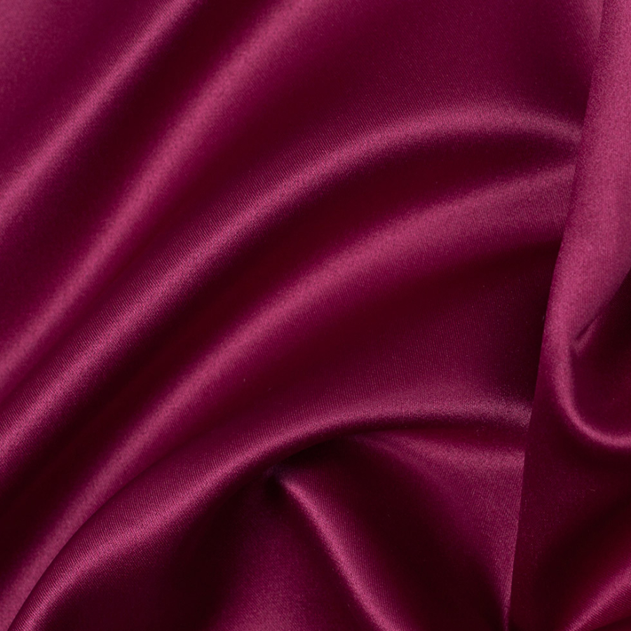 Carmine Brilliant Colors Poly Satin | Mood Fabrics