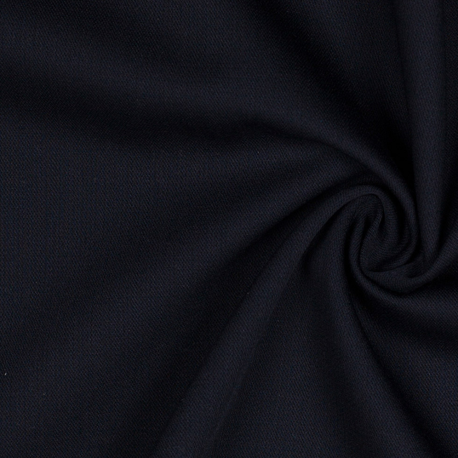 Black Smooth Wool Suiting | Mood Fabrics