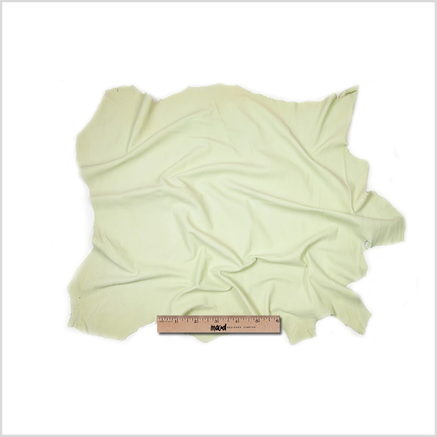 Medium Ambrosia Green Lamb Suede | Mood Fabrics