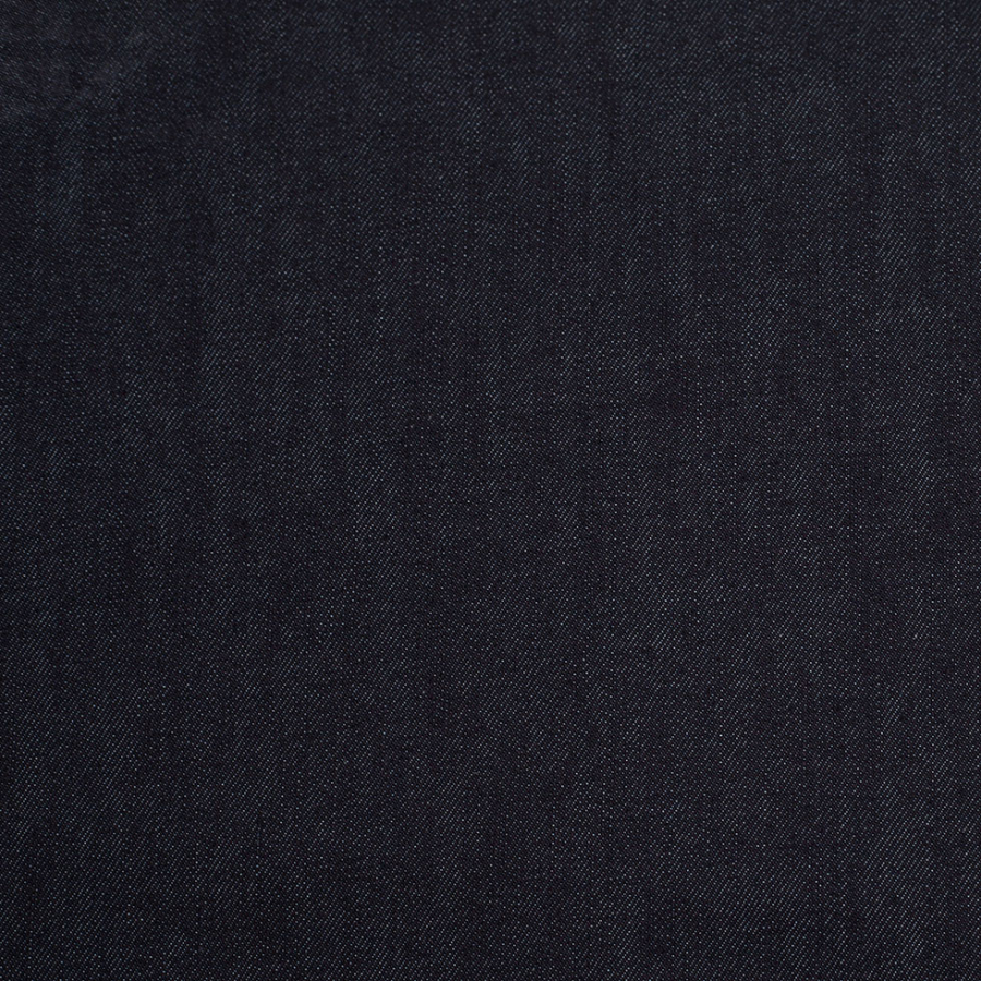 Dark Indigo Cotton Denim | Mood Fabrics