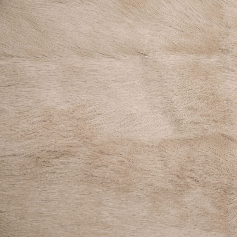 Beige Rabbit Fur | Mood Fabrics
