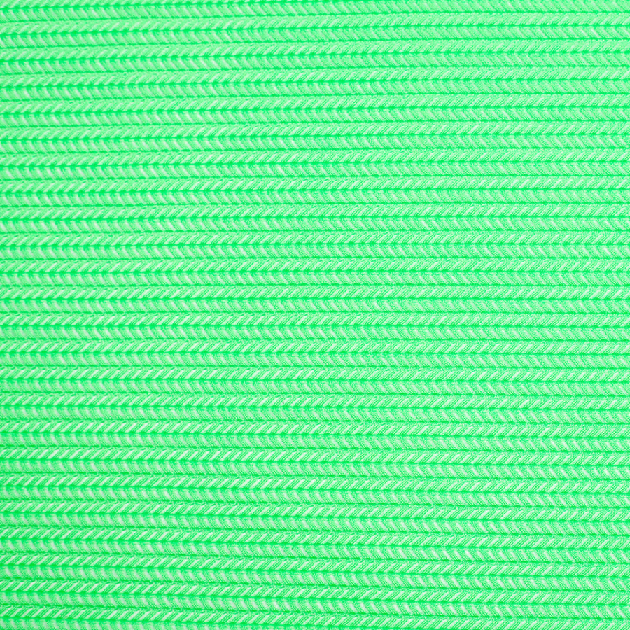 Neon Green Polyester Novelty Knit | Mood Fabrics