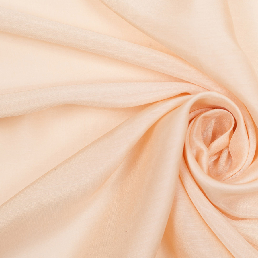 Rag & Bone Tender Peach Silk-Cotton Voile | Mood Fabrics