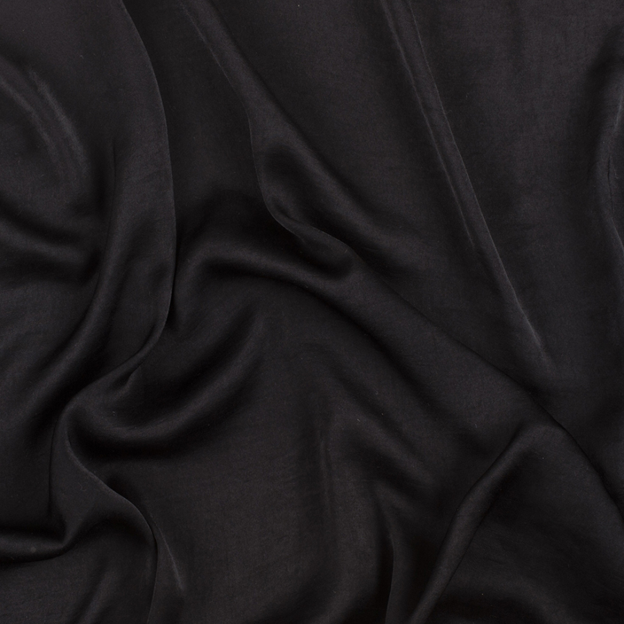 Rag & Bone Dark Navy Fluid Polyester Woven | Mood Fabrics