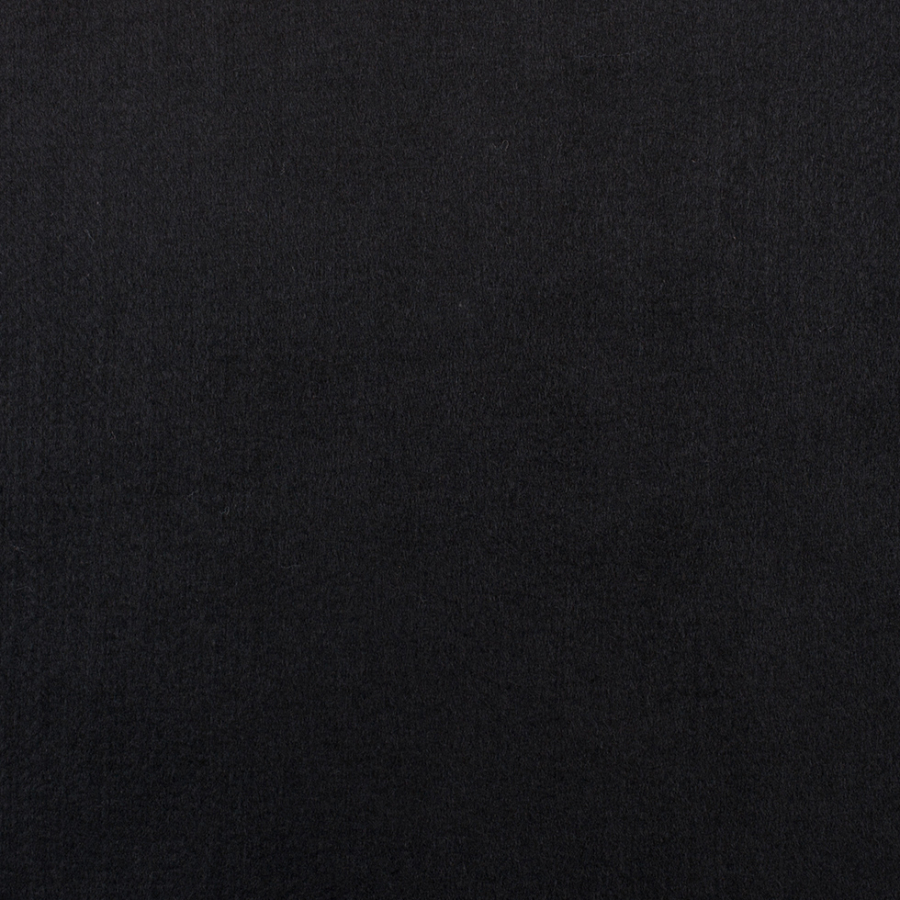 Black Solid Polyester Felt | Mood Fabrics