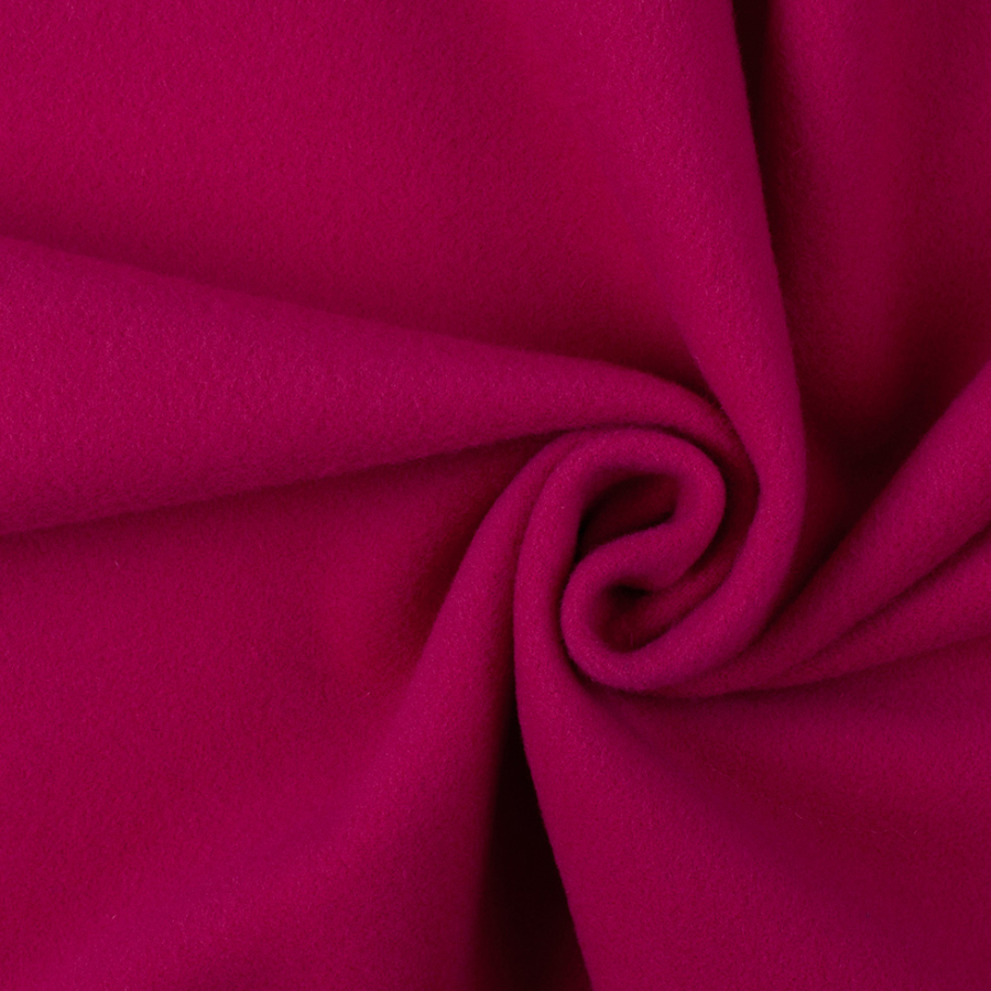 Italian Fuchsia Wool/Cashmere Coating | Mood Fabrics