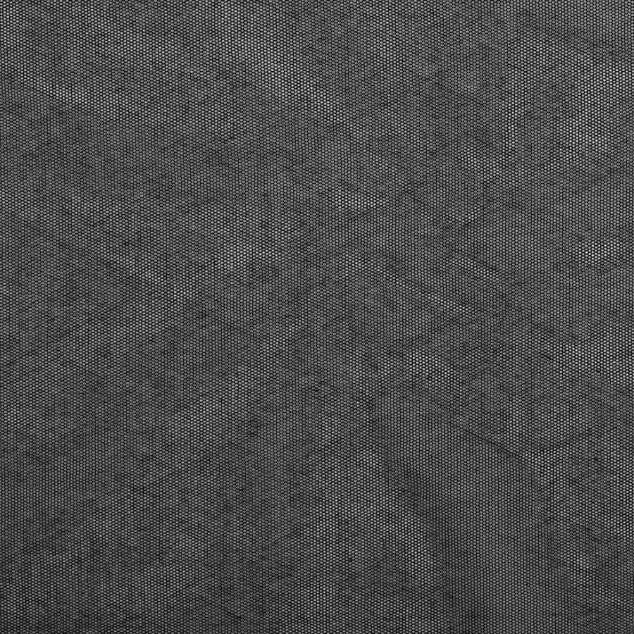 English Black Cotton Bobbinet-Tulle | Mood Fabrics