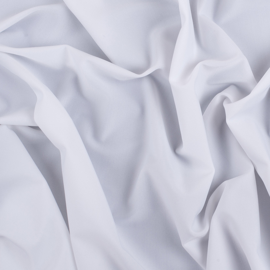 White Max-Dri Wicking Anti-Microbial Performance Spandex | Mood Fabrics