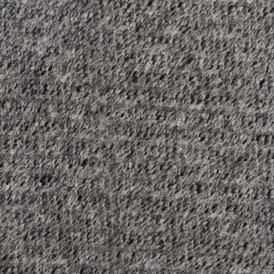 Herno Black/White/Gray Wool Knit | Mood Fabrics